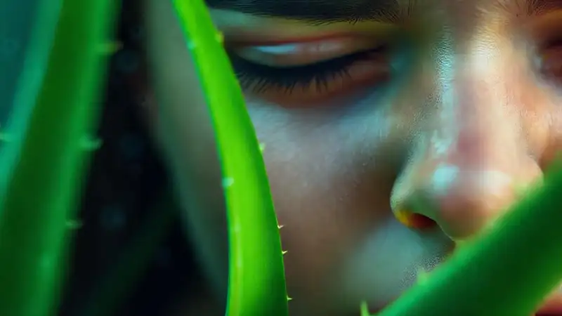 Aloe vera calma y revitaliza la piel