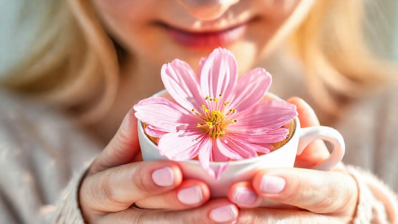 Flor de pasiflora, calma y serenidad