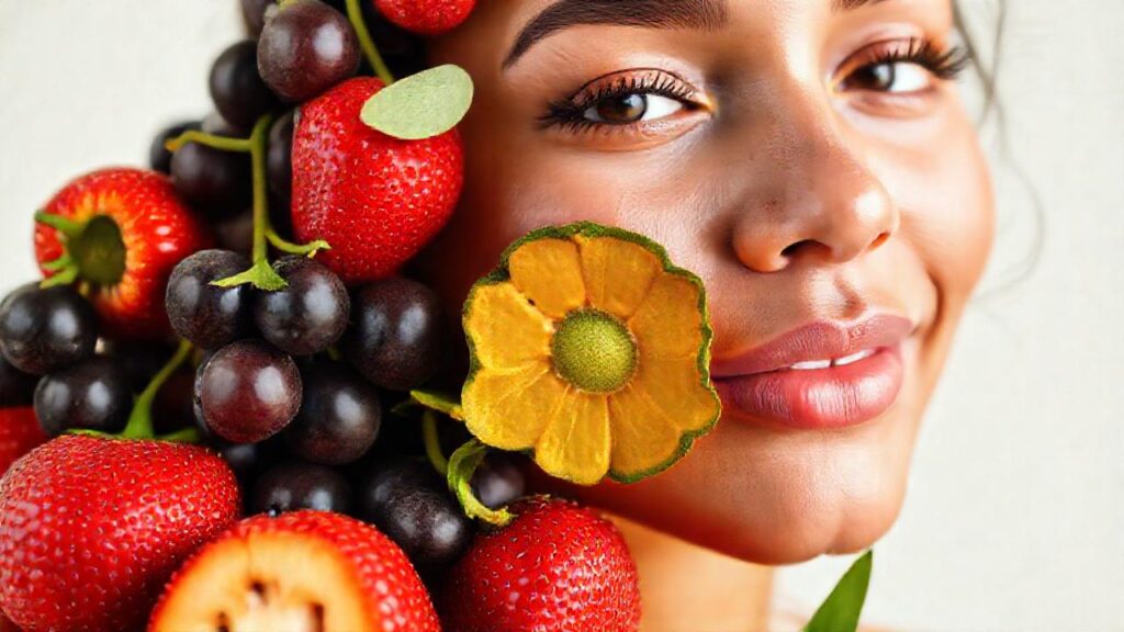 Frutas vibrantes promueven bienestar natural y radiante