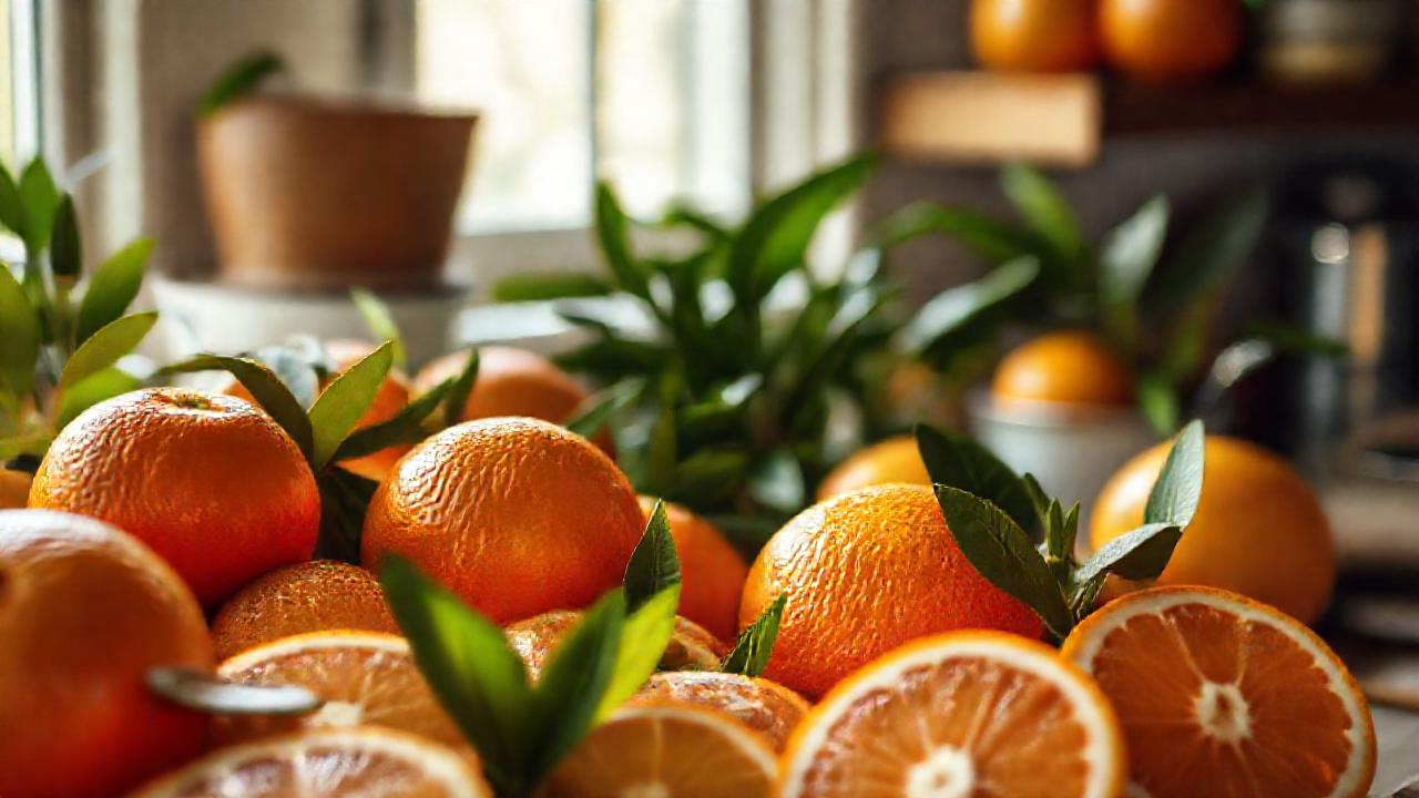 Cítricos frescos promueven la salud natural