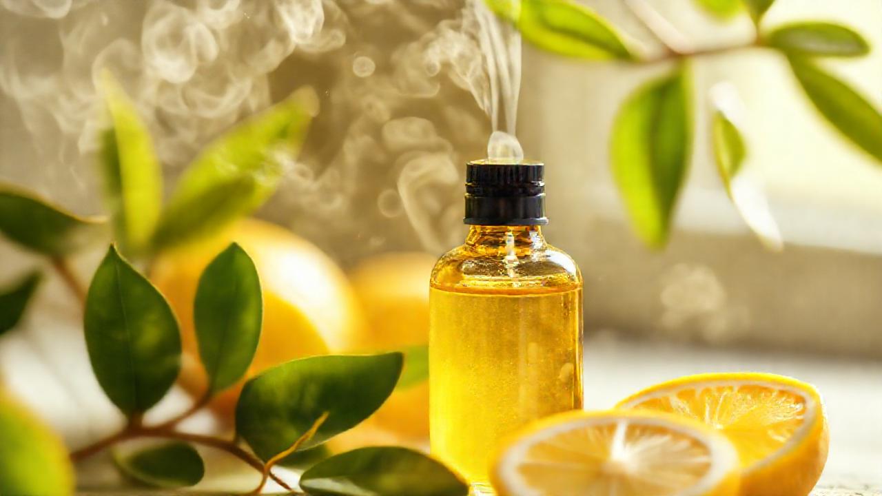 Aceite de limón calma las vías respiratorias