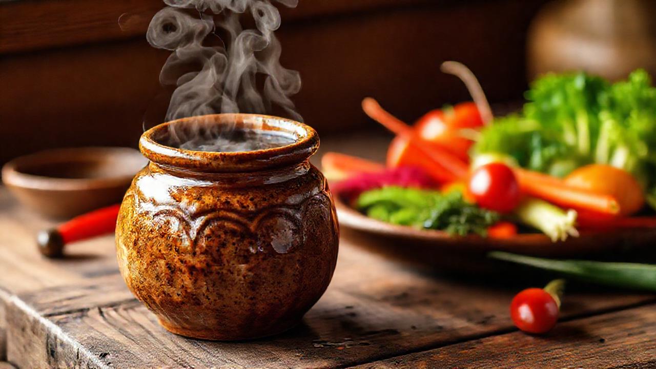 Miso y verduras vibrantes evocan umami