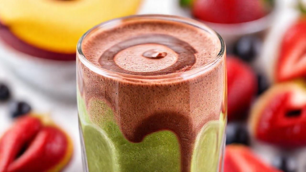 Batido verde, delicioso y saludable