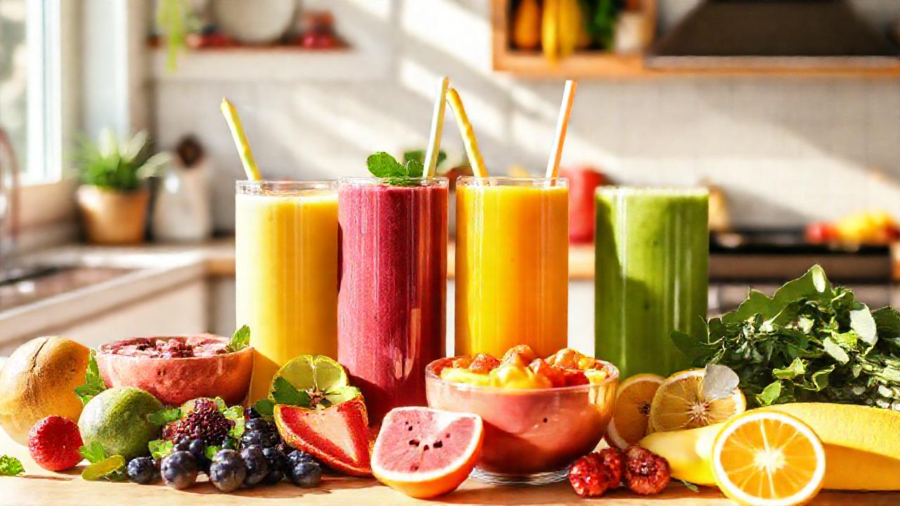 Frutas frescas y vida saludable