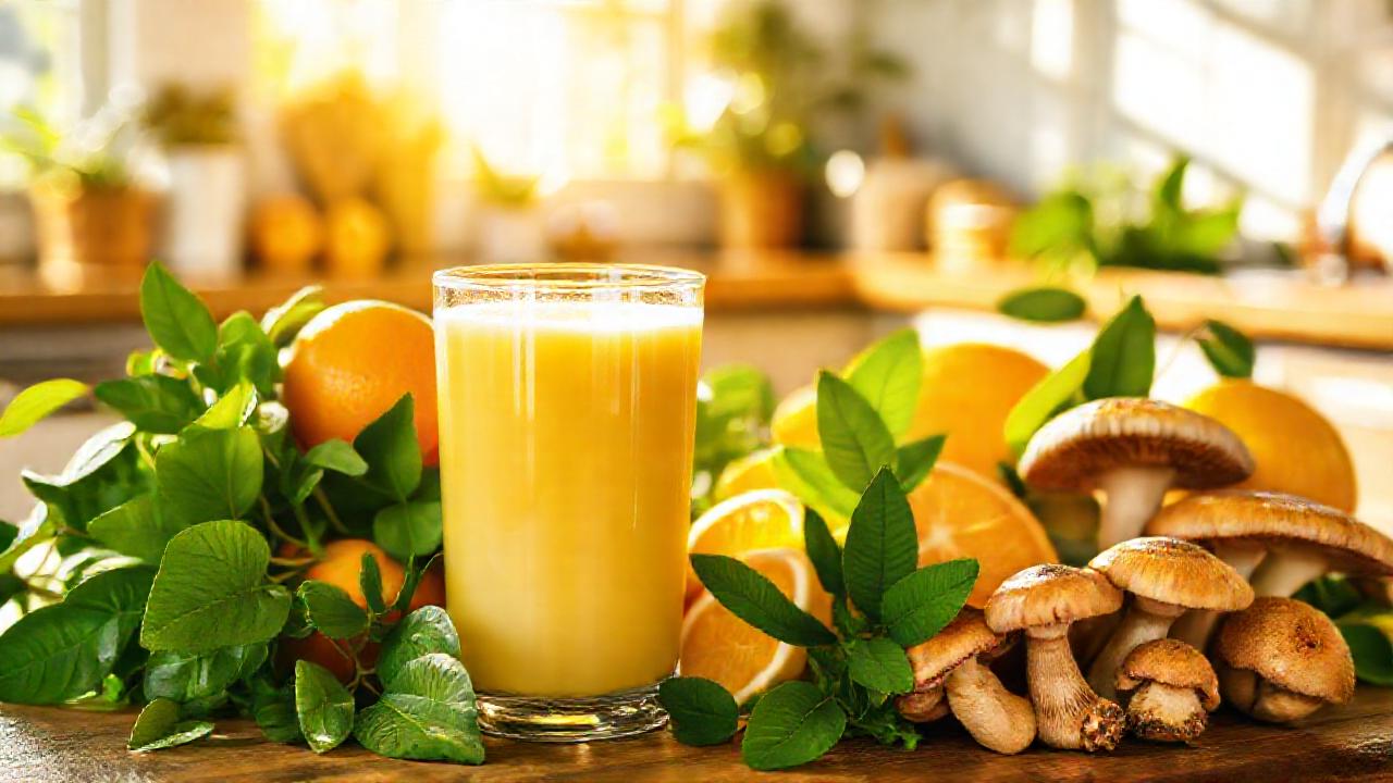 Una bebida nutritiva y soleada promueve salud