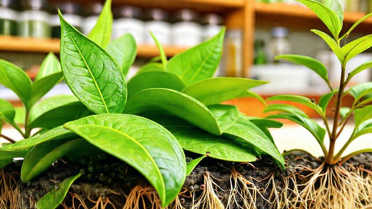 El té verde promueve salud vegetal