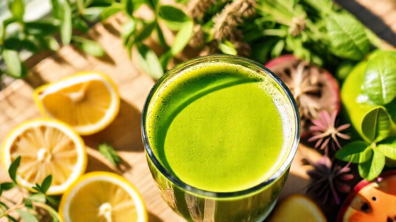 Té matcha saludable y revitalizante