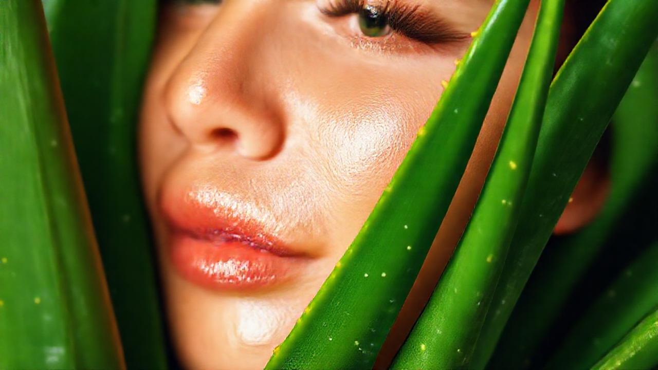 Aloe vera aporta piel sana y brillante