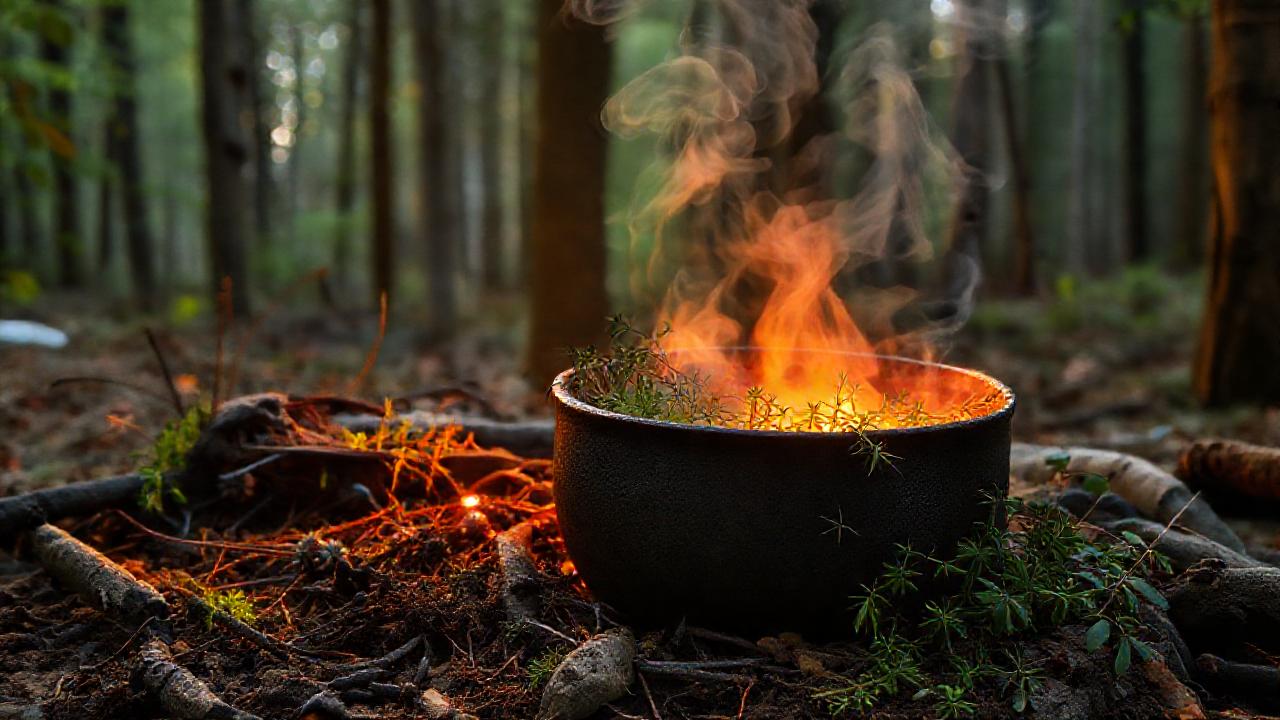 Hierbas antiguas evocan calma y misterio