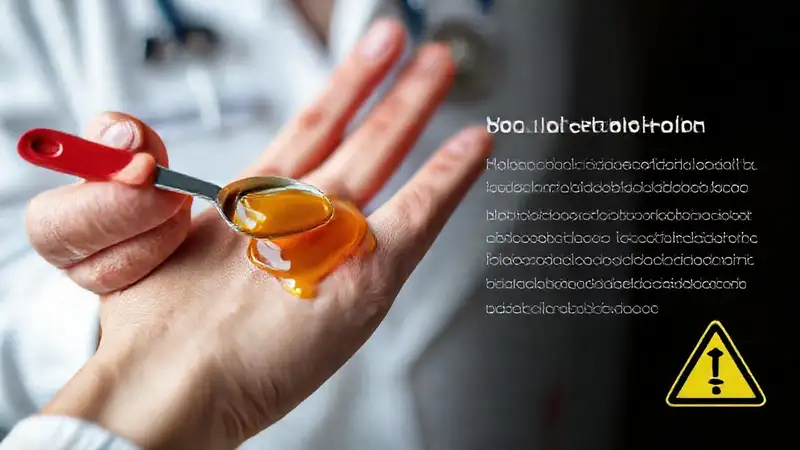 Mano mide ungüento en entorno médico