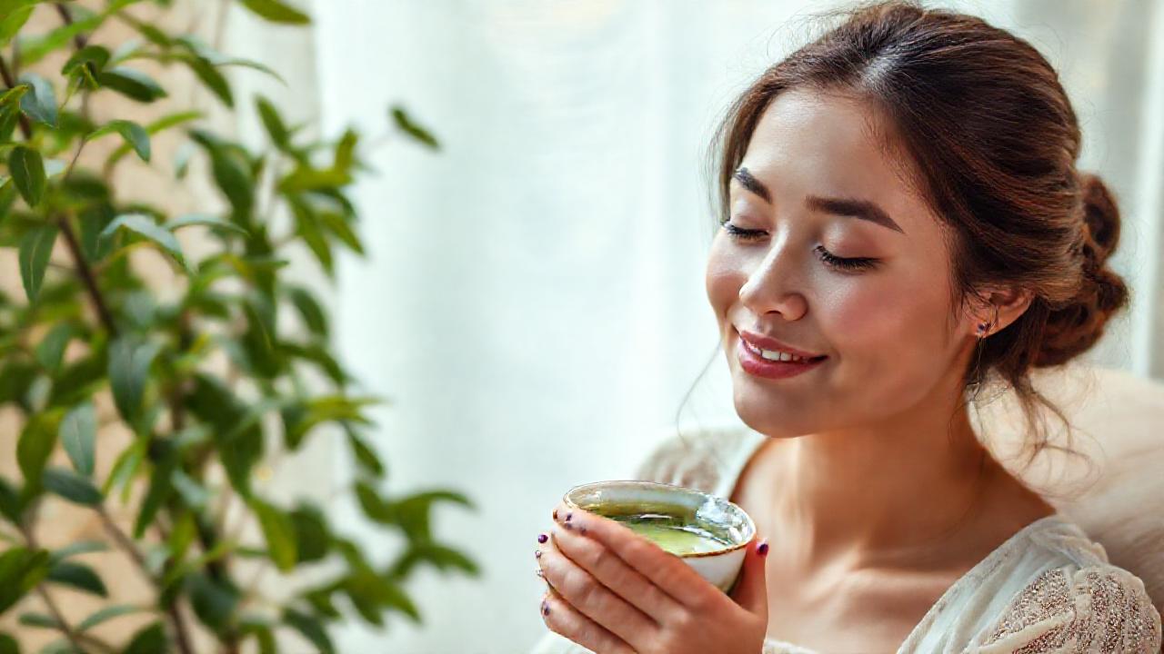 El té matcha transmite serenidad y calma