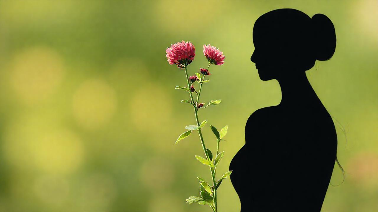 Clavel roja: equilibrio y calma