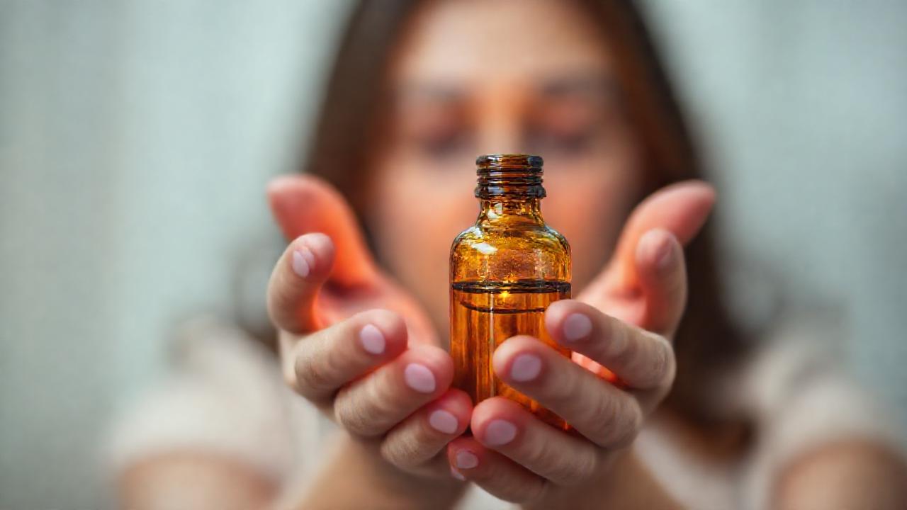 Un aceite calmante evoca serenidad y paz