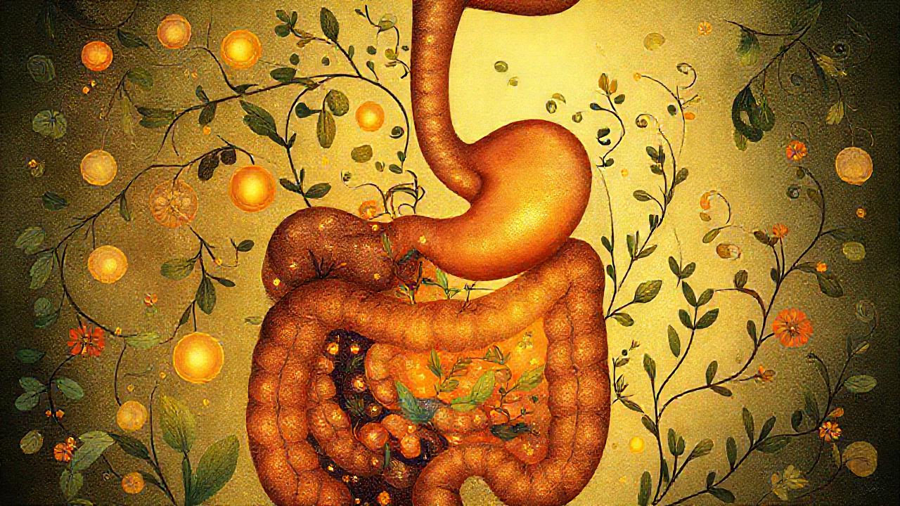 Ilustración botánica artística y serena