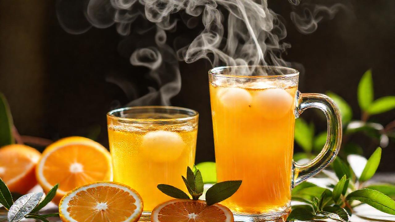 El té de jengibre ofrece frescura y vitalidad