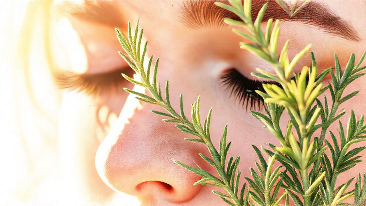 Romero fresco, luz dorada, serenidad y calma