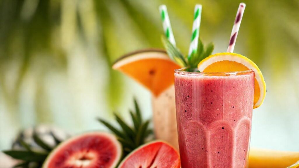 Un batido tropical promueve belleza saludable
