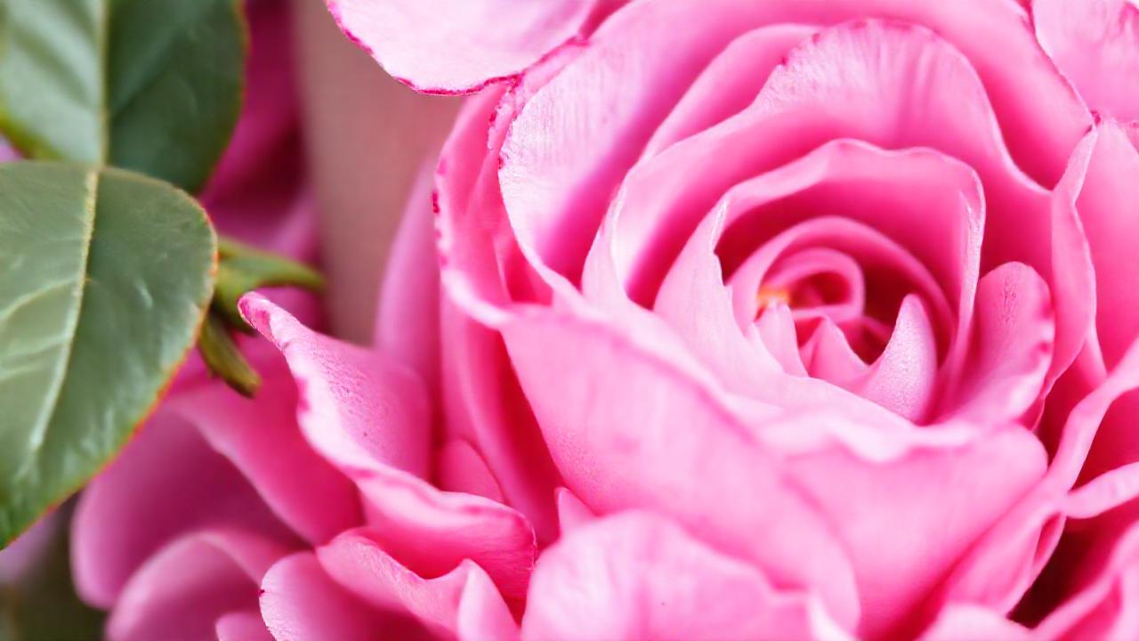 Rosa suave, té herbal, piel radiante