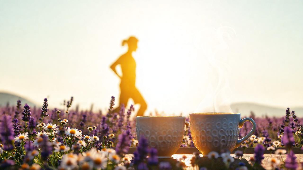 Té relajante evoca calma y serenidad