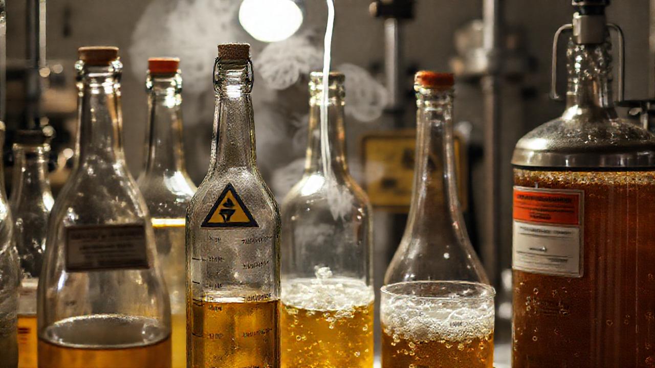 La elaboración de cerveza implica riesgos explosivos