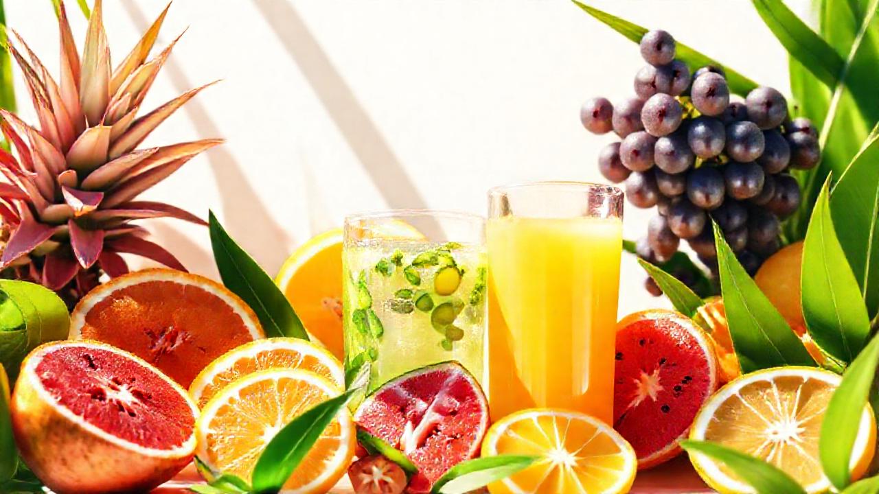 Frutas tropicales evocan salud y frescura