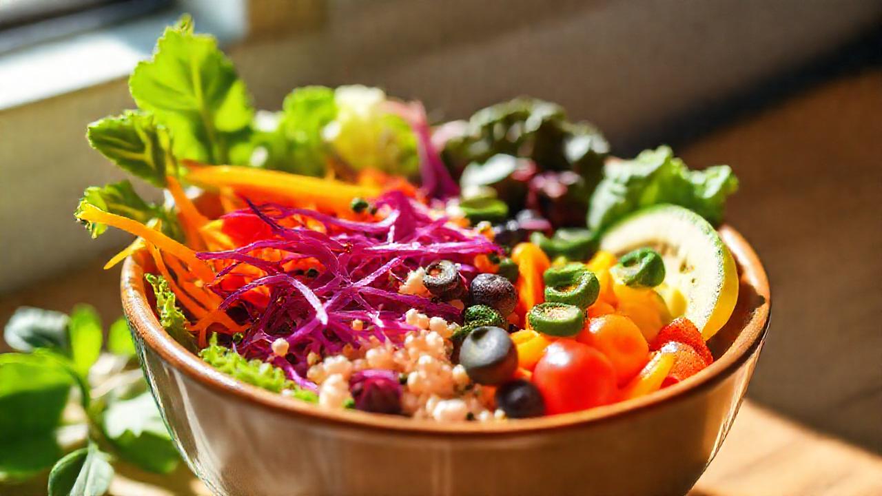 Alimentos vibrantes impulsan un estilo saludable