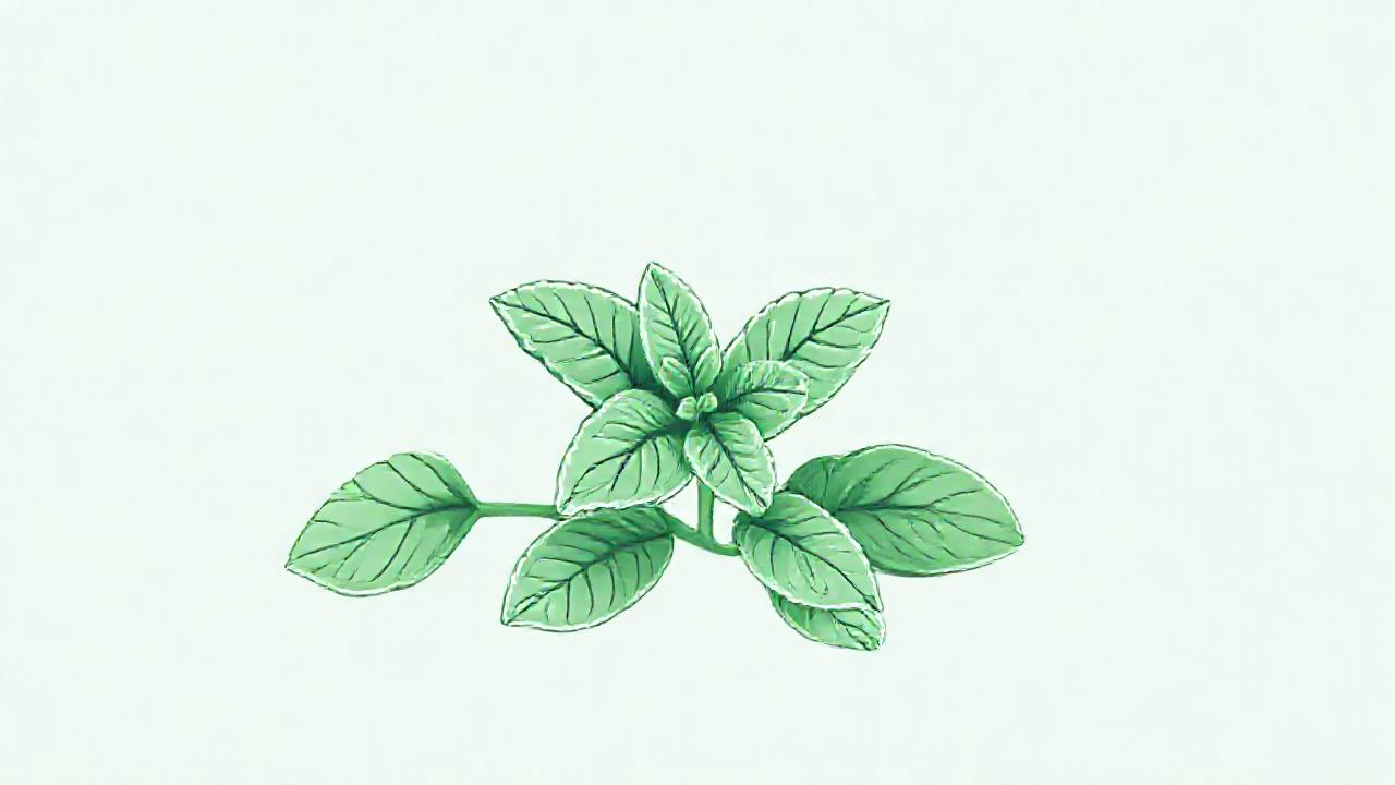 Menta fresca: remedio natural calmante