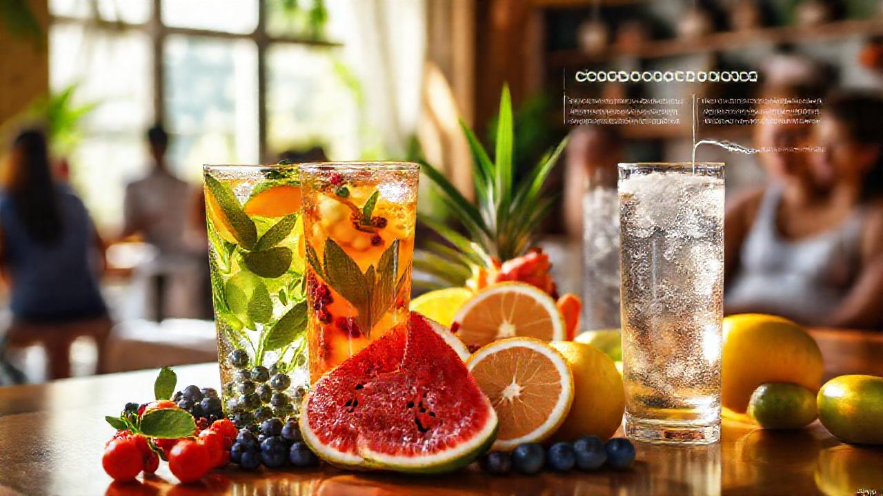 Té tropical revitalizante promueve bienestar natural